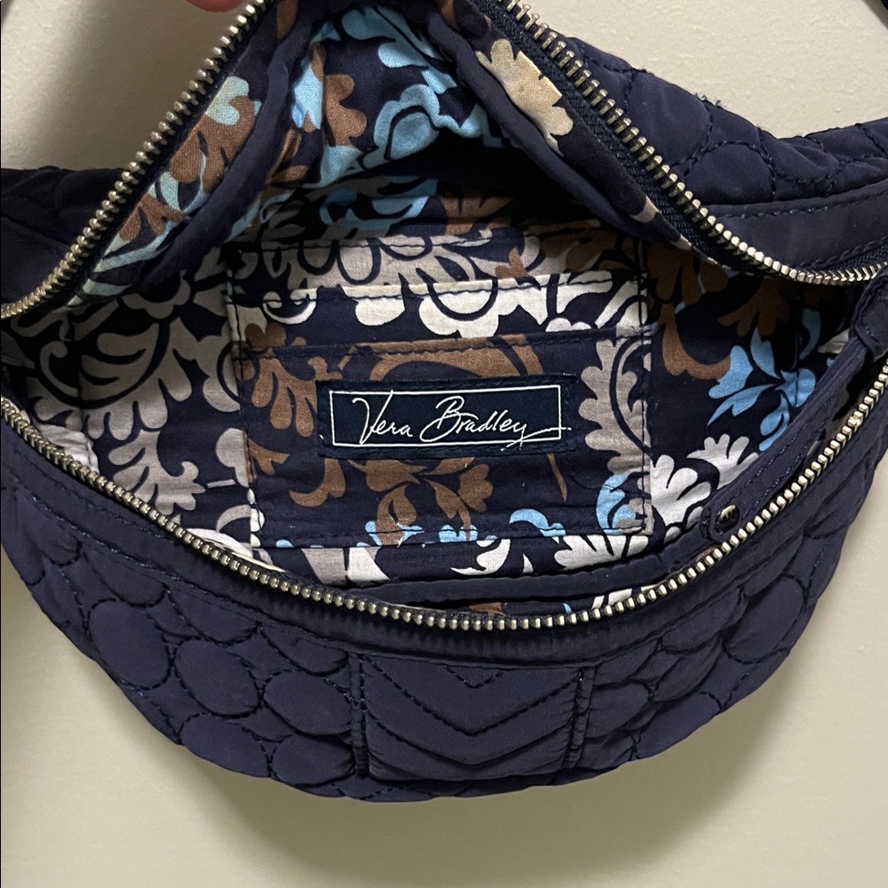 Vera Bradley Blue Quilted Shoulder Bag